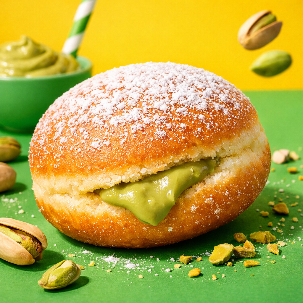 Beignet Fourré Pistache