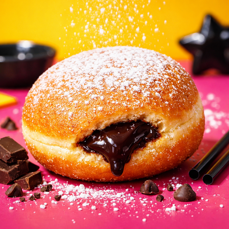 Beignet Fourré Chocolat Noir