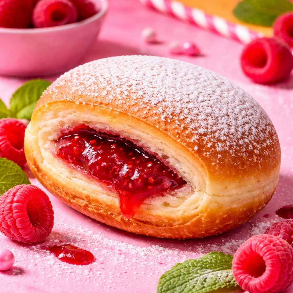 Beignet Fourré Framboise