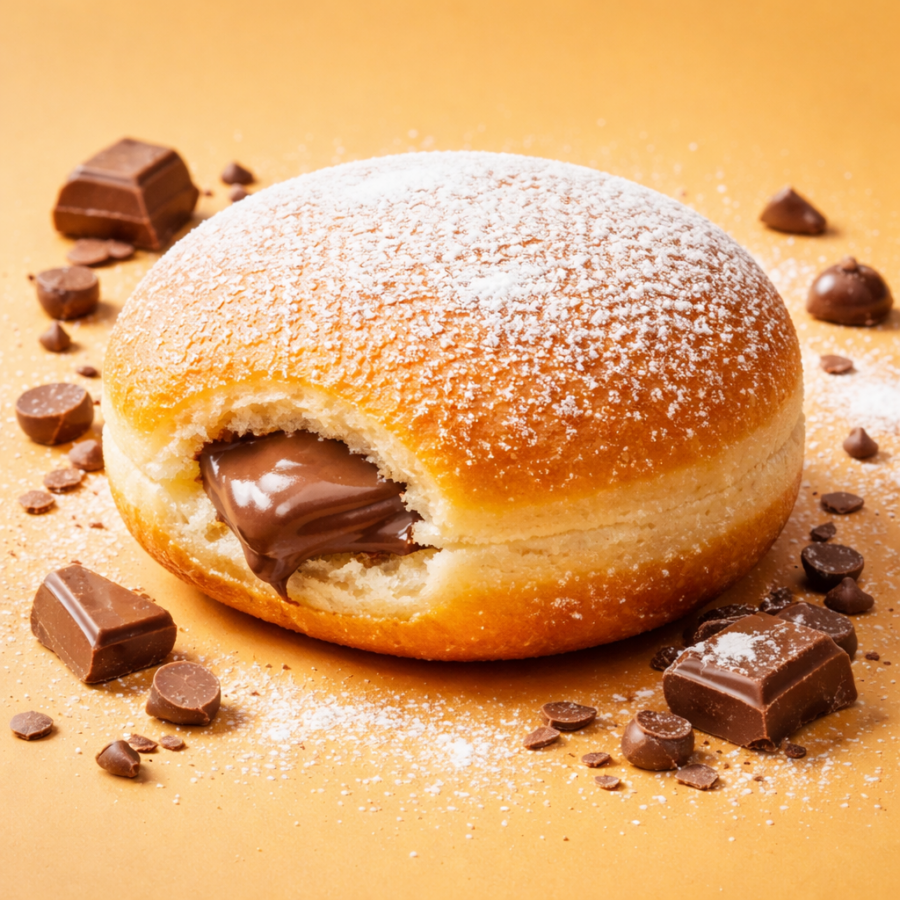 Beignet Fourré Chocolat au Lait