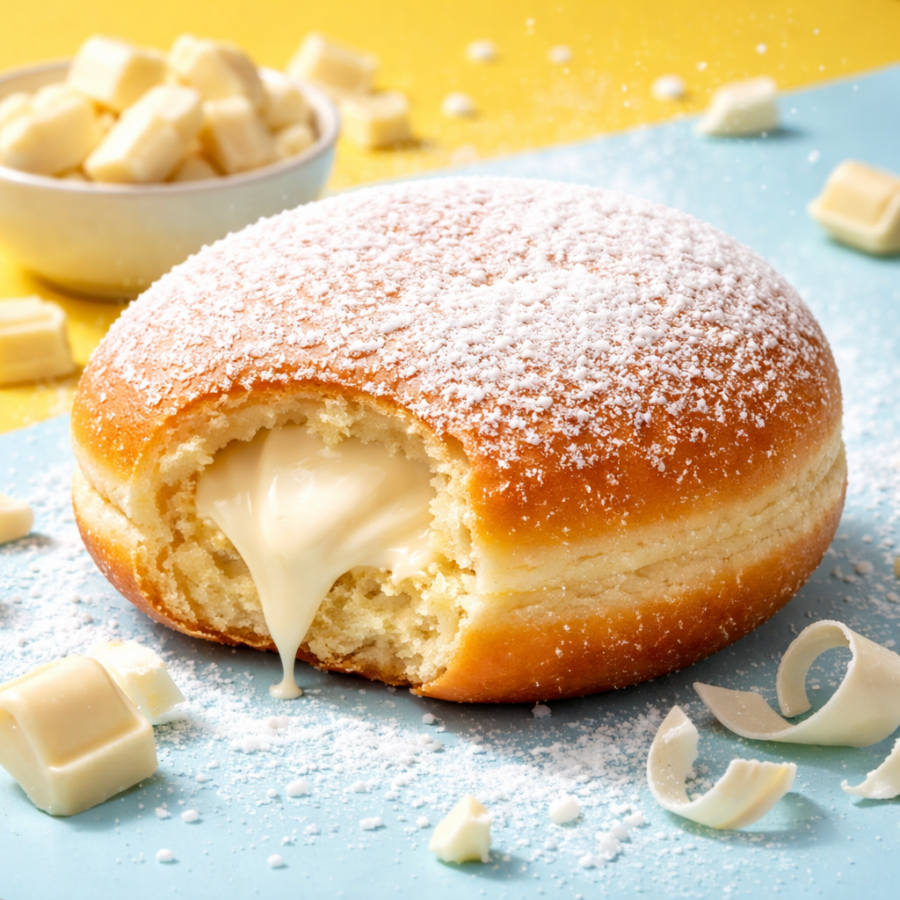 Beignet Fourré Chocolat Blanc