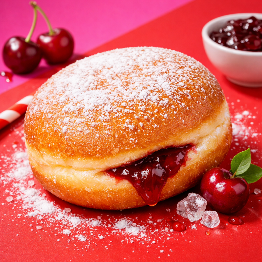 Beignet Fourré Cerise